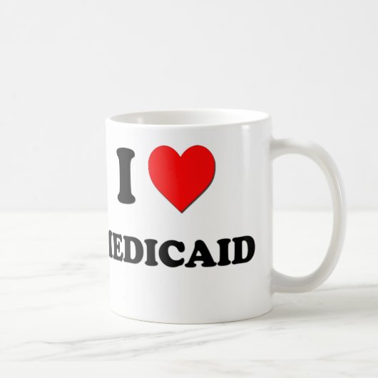 I Heart Medicaid Koffiemok (Rechts)