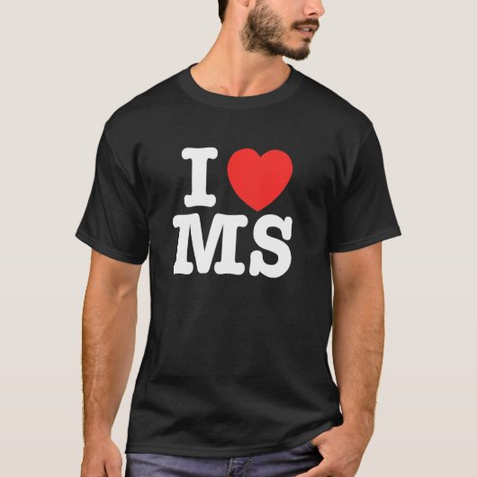 I Heart Mississippi (MS) Love Pullover Sweat - shi