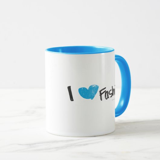 I Heart Mode Yellow Mok (Voorkant rechts)