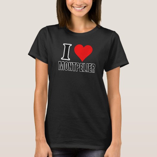 I Heart Montpelier T-shirt (Voorkant)