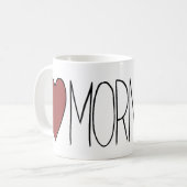 I Heart Mornings Koffiemok (Voorkant links)