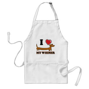 I-HEART-MY-WEINER STANDAARD SCHORT