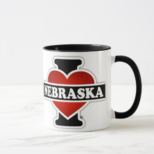 I Heart Nebraska Mok (Rechts)