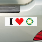 I Heart NEHES Bumpersticker (Op auto)