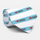 I Heart Neurology Stropdas (Opgerold)