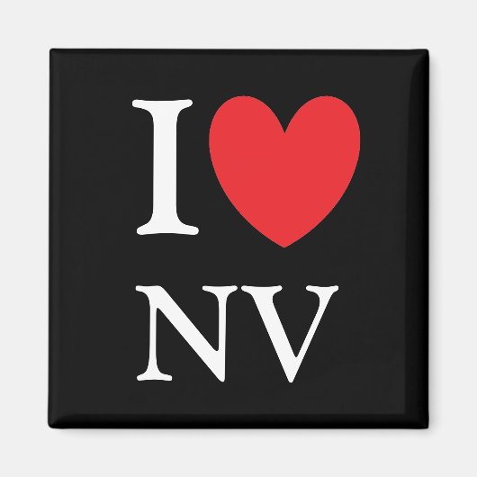 I Heart Nevada Magnet (Devant)