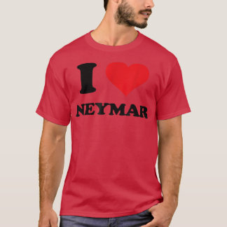 I Heart Neymar Voornaam I Love Personalized Stuf T-shirt