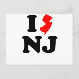 I Heart NJ Briefkaart