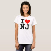I Heart NJ Shirt (Voorkant volledig)