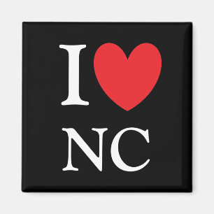 I Heart North Carolina Magnet Magneet