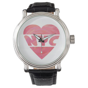 I Heart NYC Horloge