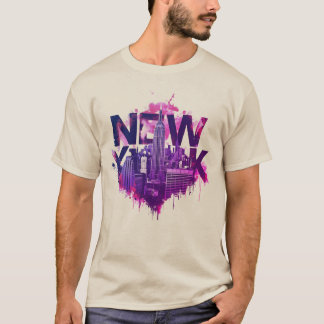 I Heart NYC" T-shirt - Casual New York City Urban