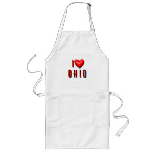 I Heart Ohio Lang Schort