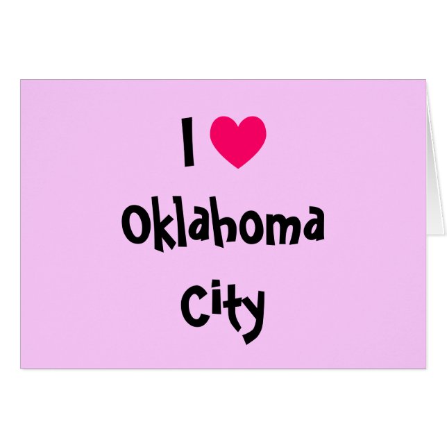 I Heart Oklahoma City (Devant horizontal)