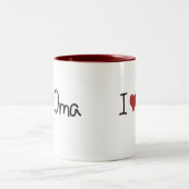 I Heart Oma Mug (Centre)