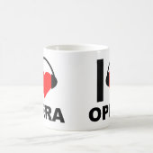 I Heart Opera Funny Mug (Centre)