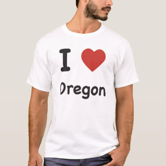 I Heart Oregon - T-shirt bébé