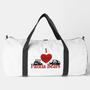 I Heart Panda Beren Fun Plunjezak