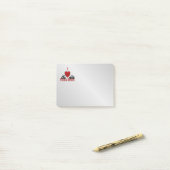 I Heart Panda Beren Post-it® Notes (Op bureau)