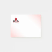 I Heart Panda Beren Post-it® Notes (Voorkant)