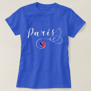 I Heart Paris, Frankrijk T-shirt