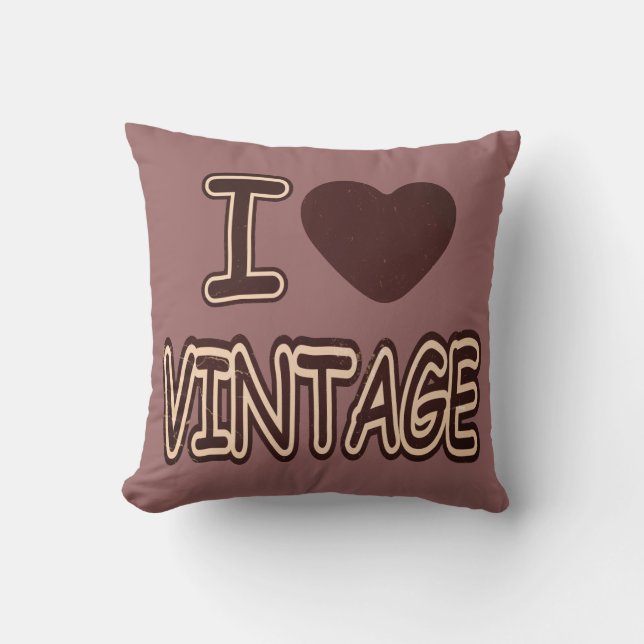 I Heart  Pillow Kussen (Voorkant)