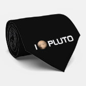I Heart Pluto New Horizon Cravate (Roulé)