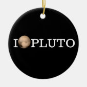 I Heart Pluto New Horizon Ornament (Voorkant)