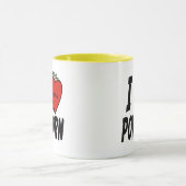 I Heart Popcorn mug (Centre)