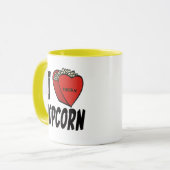 I Heart Popcorn mug (Devant gauche)