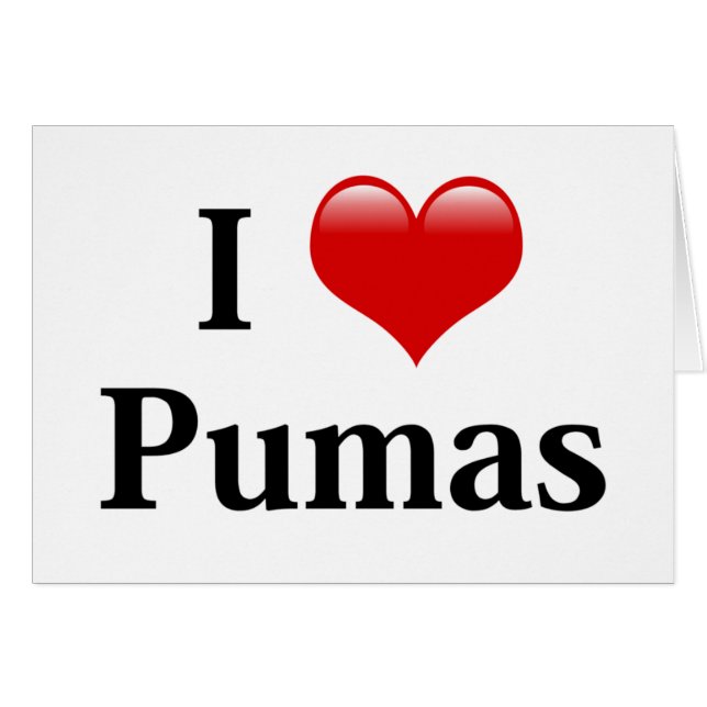 I Heart Pumas (Devant horizontal)