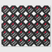 I Heart Puppy Breath Cadeaupapier (Vlak)