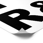 I Heart R&B Funny Poster (Coin)