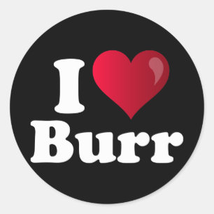 I Heart Richard Burr Ronde Sticker