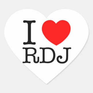 I Heart Robert Downey Jr. autocollant