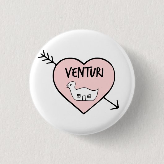 I Heart Robert Venturi Button (Voorkant)