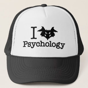 I Heart (Rorschach Inkblot) Psychologie Trucker Pet
