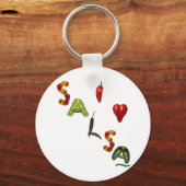 I Heart Salsa Sleutelhanger (Voorkant)