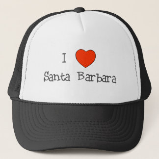I Heart Santa Barbara Trucker Pet