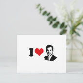 I HEART SANTORUM 2012 BRIEFKAART (Staand voorkant)