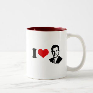 I HEART SANTORUM 2012 TWEEKLEURIGE KOFFIEMOK