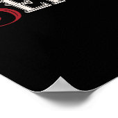 I "heart" Seitan drôle design végétalien Poster (Coin)