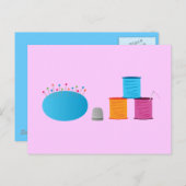 I Heart Sewing Briefkaart (Voorkant / Achterkant)