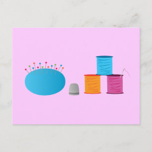 I Heart Sewing Briefkaart