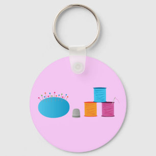 I Heart Sewing Sleutelhanger