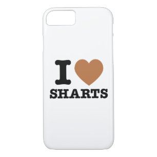 I Heart Sharts Funny Icon Graphic iPhone 7 Coque
