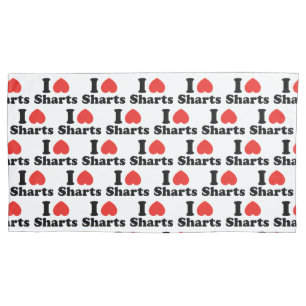 I Heart Sharts Kussensloop