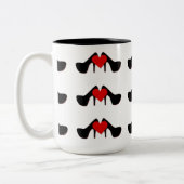 I Heart Shoes Pattern Mok (Links)