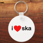 I Heart Ska Sleutelhanger (Voorkant)