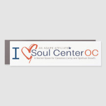 I Heart Soul Center OC Bumpersticker